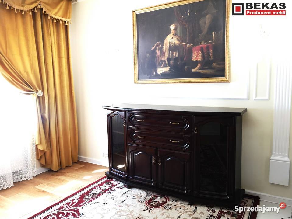 Lakierowana Orzech Dębowa Komoda 180 4SFLOT Dąb 50cm Komody wielkopolskie Poznań