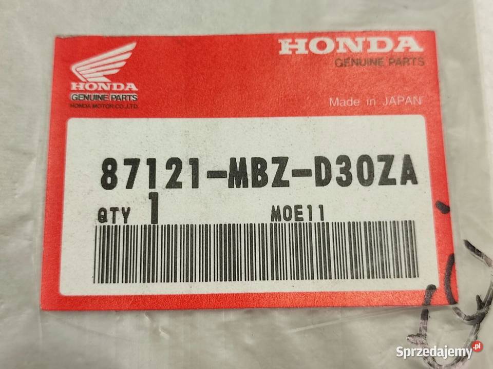 NAKLEJKA HORNET NA BAK HONDA CB 600 F HORNET