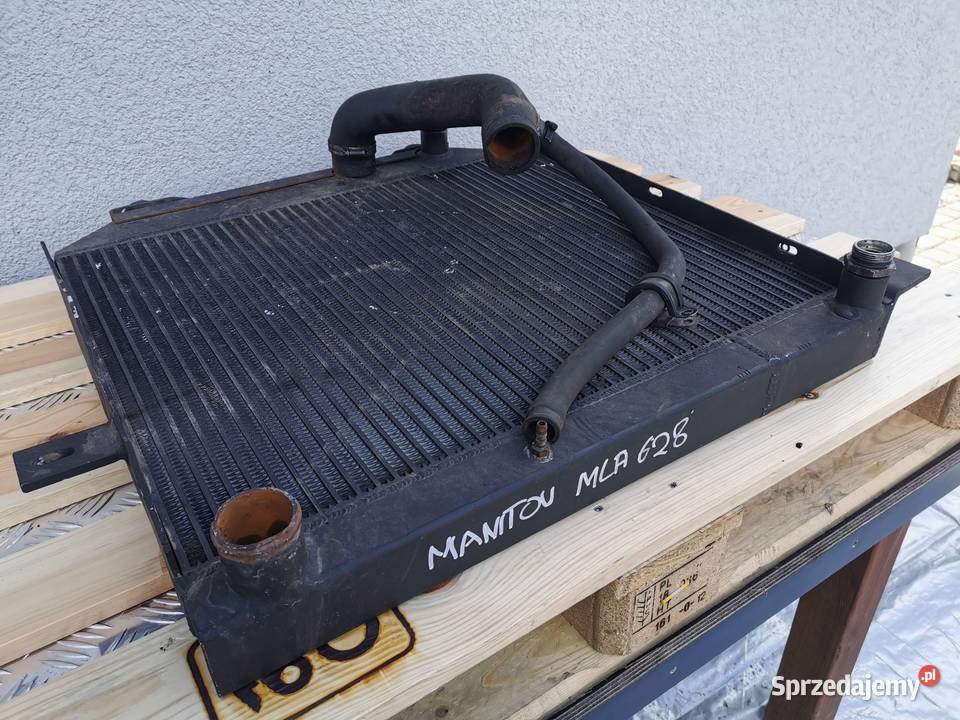 Manitou MLA 628 Chłodnica wody oleju wielkopolskie Wilkowo