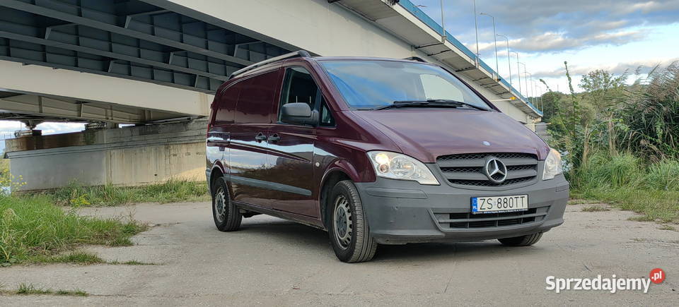 Mercedes Vito W639 FL 2011 klimatyzacja światła przeciwmgielne Szczecin
