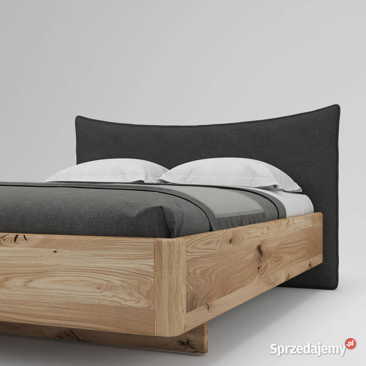 Łóżko Loftowe Dębowe ZOLLA 180x200