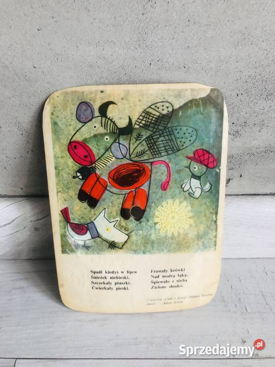 Pocztówka dźwiękowa Julian Tuwim wiersze bajki Łódź