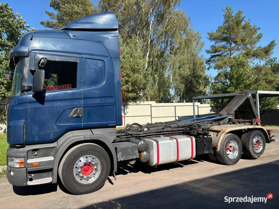 Scania R440 LB 6x2 hakowiec 12740cm3 Piekoszów