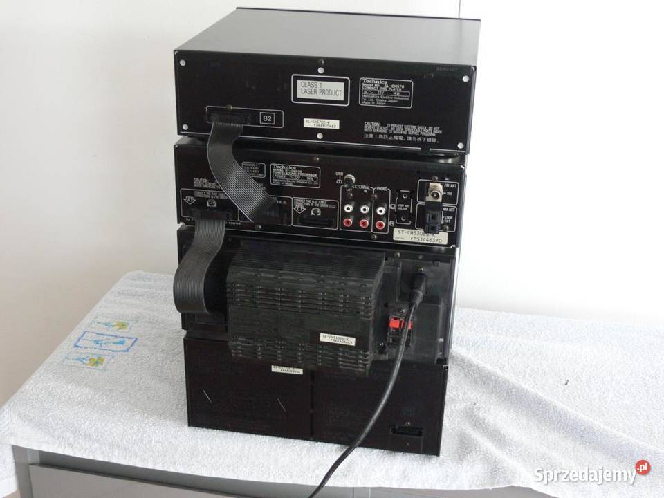 Wieża Technics SE CH540 sprawna i mocna WYSYŁKA Gdańsk