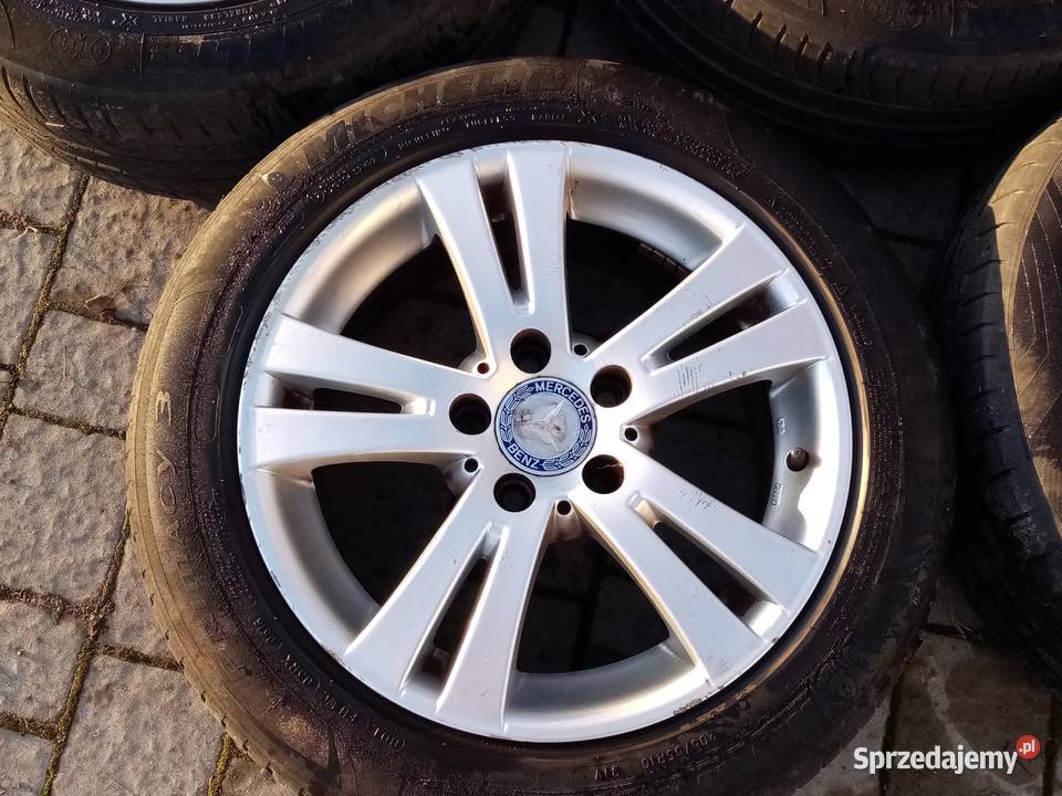 Alufelgi 16 Mercedes 5x112 et 45 opony letnie lubelskie Lublin