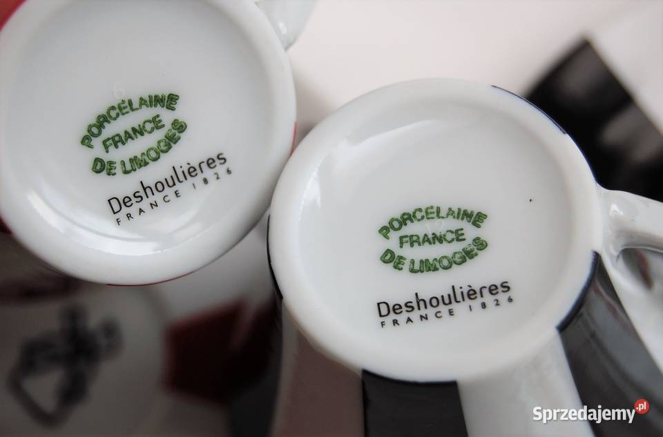 Filiżanki espresso Moulin Rouge porcelana lubelskie Lublin sprzedam