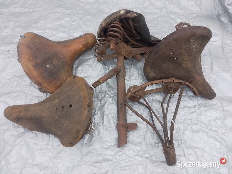 Stare siedzenia do zabytkowy rower