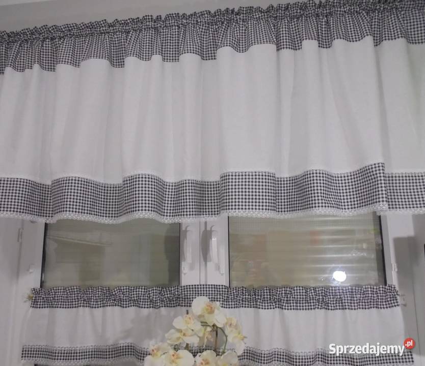 firanki komplety na okno zazdrostki SZYJEMY NA Wystrój okien kujawsko-pomorskie sprzedam