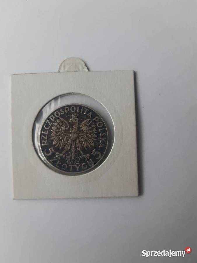 5 Głowa Kobiety 1934 Numizmatyka kujawsko-pomorskie Potulice