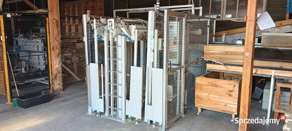 Sztaplarka układarka w pakiety do desek paneli Skindzierz sprzedam