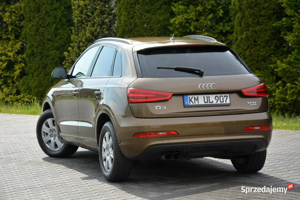 Audi Q3 Quattro Bixenon Led Skóry Navi Alcantara asystent pasa ruchu Ostrów Mazowiecka