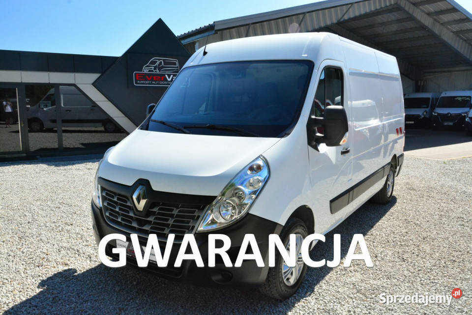 Renault Master średniak L2H2 3 osobowy blaszak 130KM Warszawa