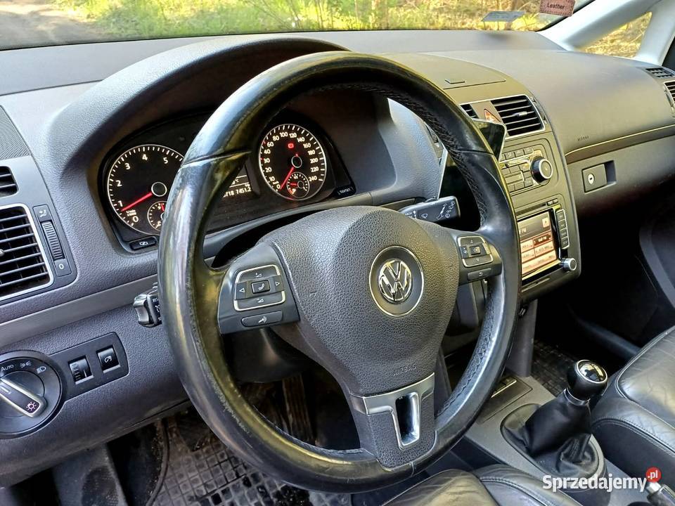 VW Touran 14 TSI 140 PANORAMA SKÓRA KLIMATRONIC wielkopolskie Mechlin