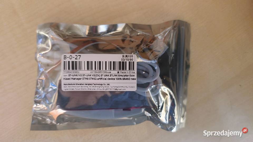 STLINK V2 do STM8 i STM32 mazowieckie Lubowidz