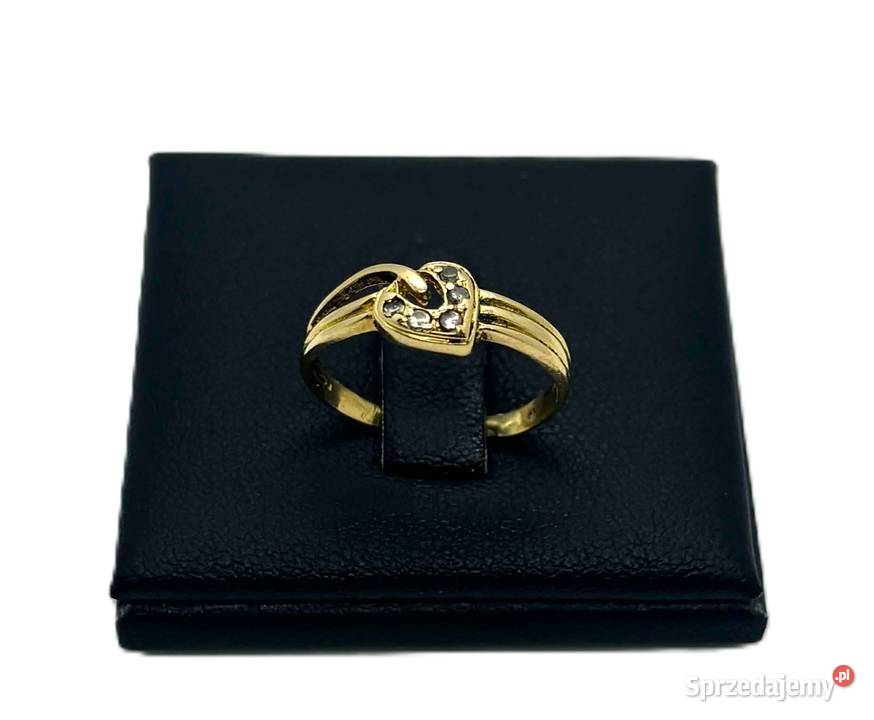 Złoty Pierścionek Sercer 585 174g R12 Elbląg