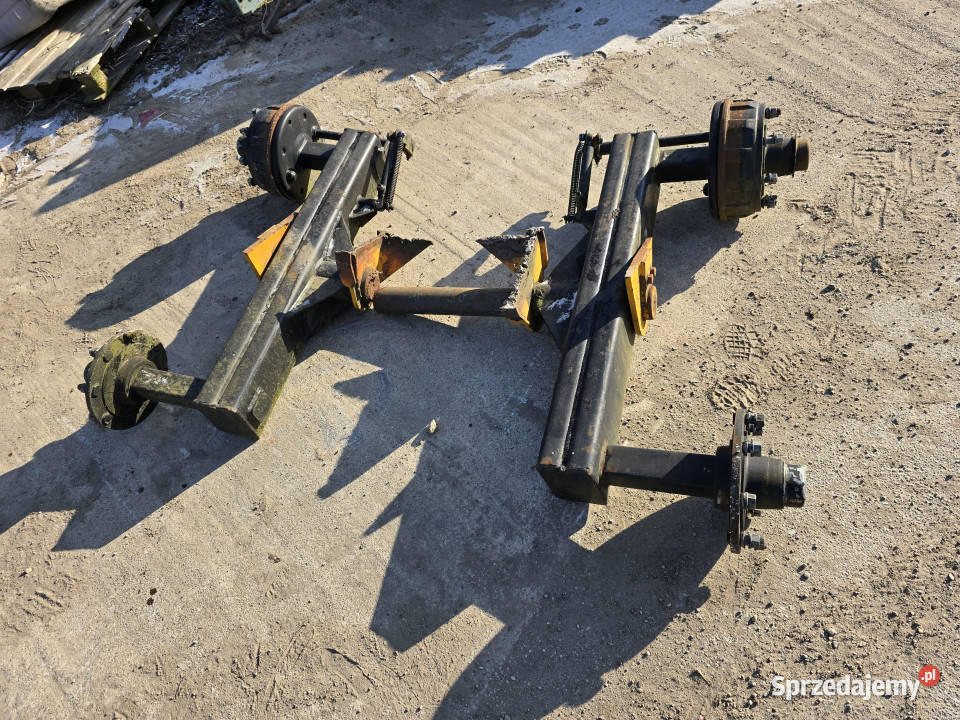 Oś tandemowa tandem BPW BERGSCHE ACHSEN beczka Baliki