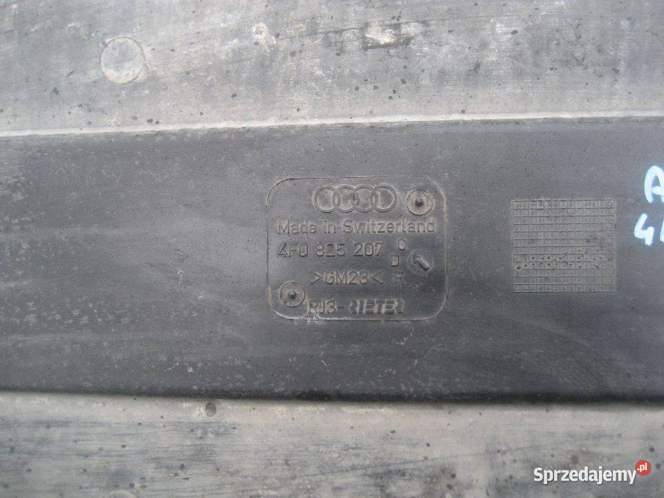 audi a6 c6 0407r osłona płyta pod próg lewa wielkopolskie Rakoniewice