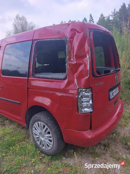 VW Caddy uszkodzony na czesci 260000km Wejherowo