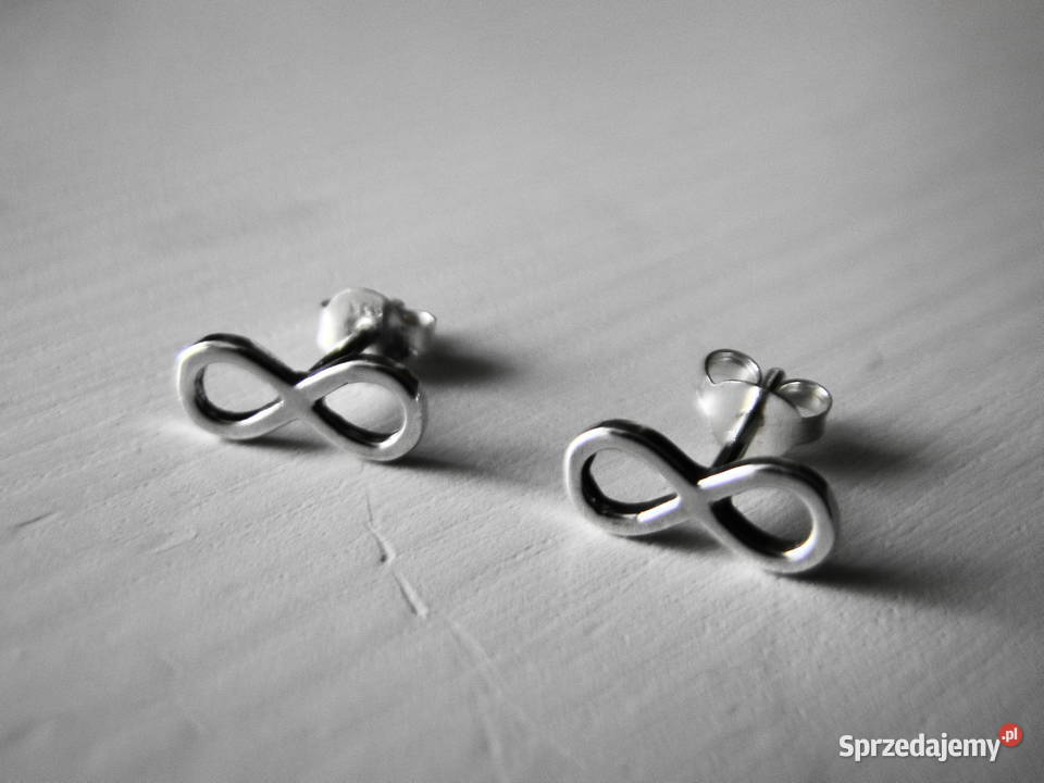 Subtelne kolczyki srebro 925 znak srebro Warszawa
