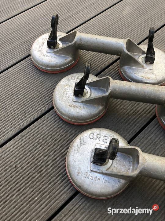 Przyssawki do szkła okna szyby Greif ZU2 Metalowe wielkopolskie Poznań