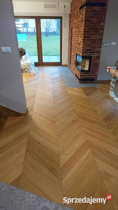 Jodełka francuska warstwowa 13x150mm klasa Deski podłogowe Grodzisk Mazowiecki