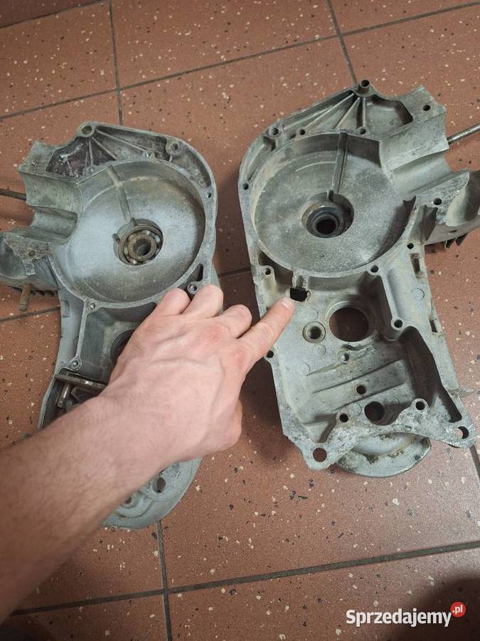 Kartery połówki silnika jawa cz 175 Strzyżów