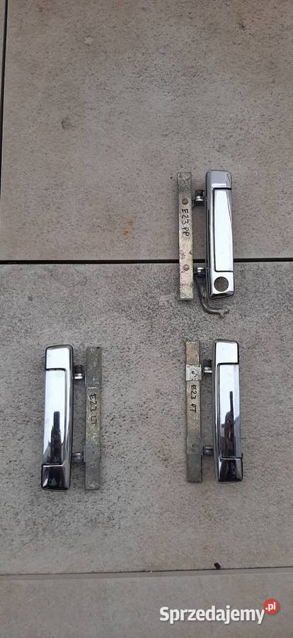 klamki chromowe prawa lewa przednie tylnie bmw klamki Mińsk Mazowiecki