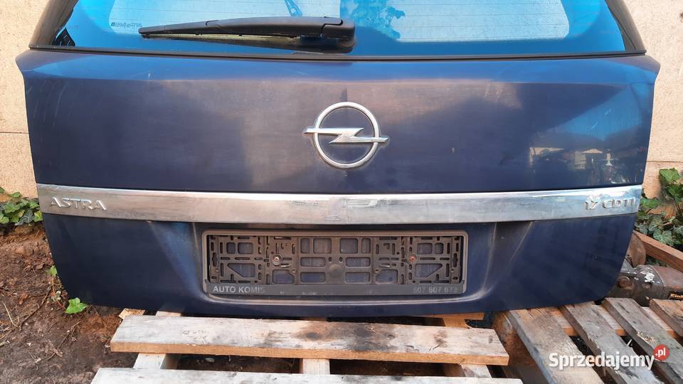 klapa bagażnika Opel Astra H kombi lak Y20Z Dębno sprzedam
