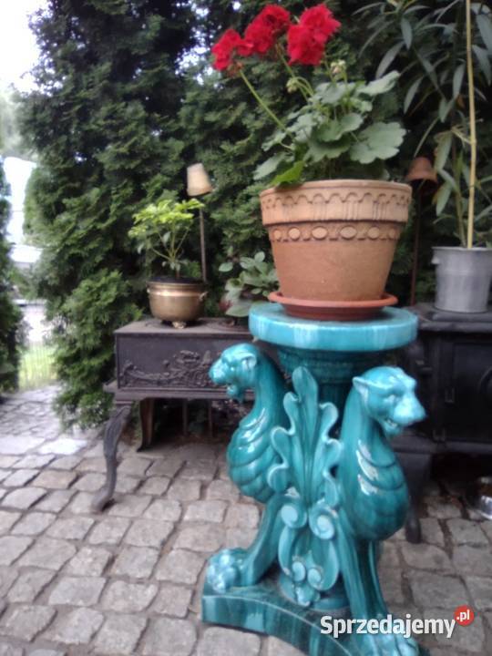 Stara Kolumna Majolika Massier Francja Gniezno