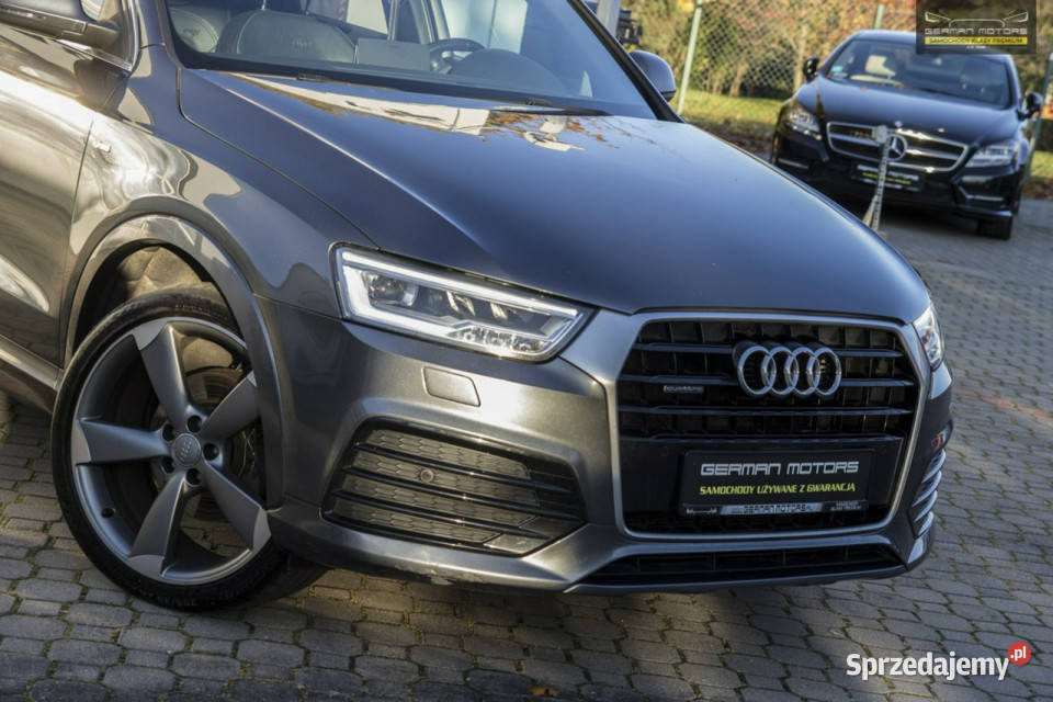 Audi Q3 SLINE Lift Ledy Daytona Panorama Hak garażowany Gdynia