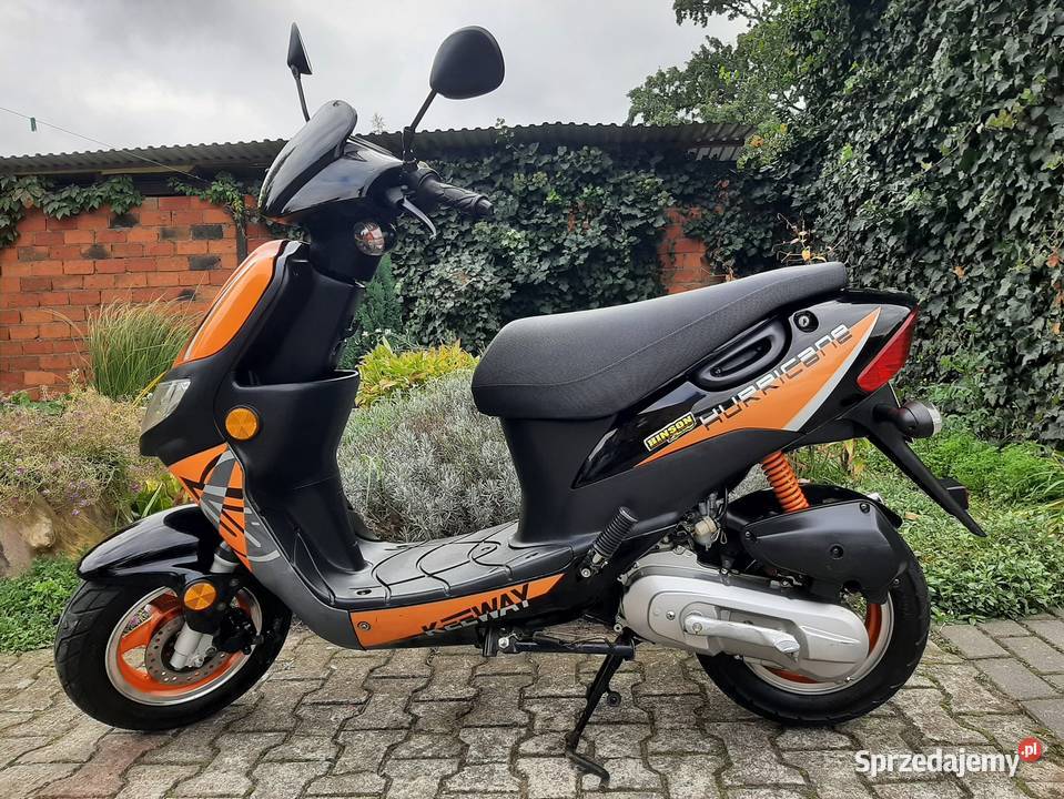 Mega zadbany skuter Keeway Hurricane 50 2t 2007r Tuczno