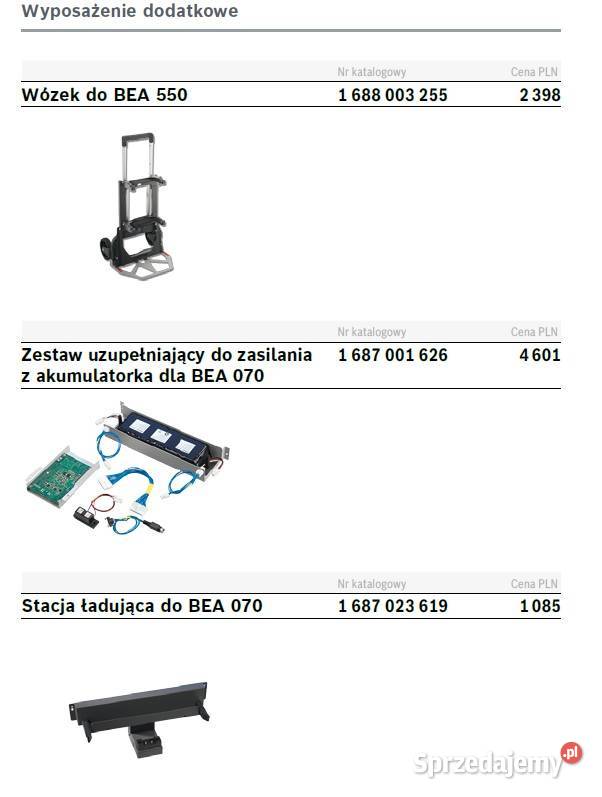 BEA 070 przenośny dymomierz Kts 515 wózek śląskie Bielsko-Biała sprzedam