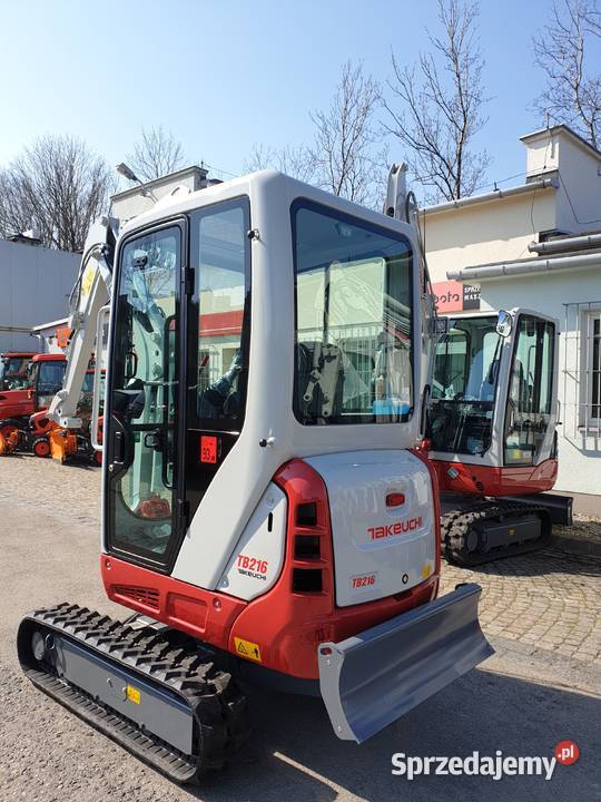 Minikoparka Takeuchi TB216 V4 18 tony agregat Zabrze