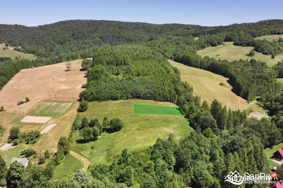 sprzedaży działki 1138m2 Stężnica