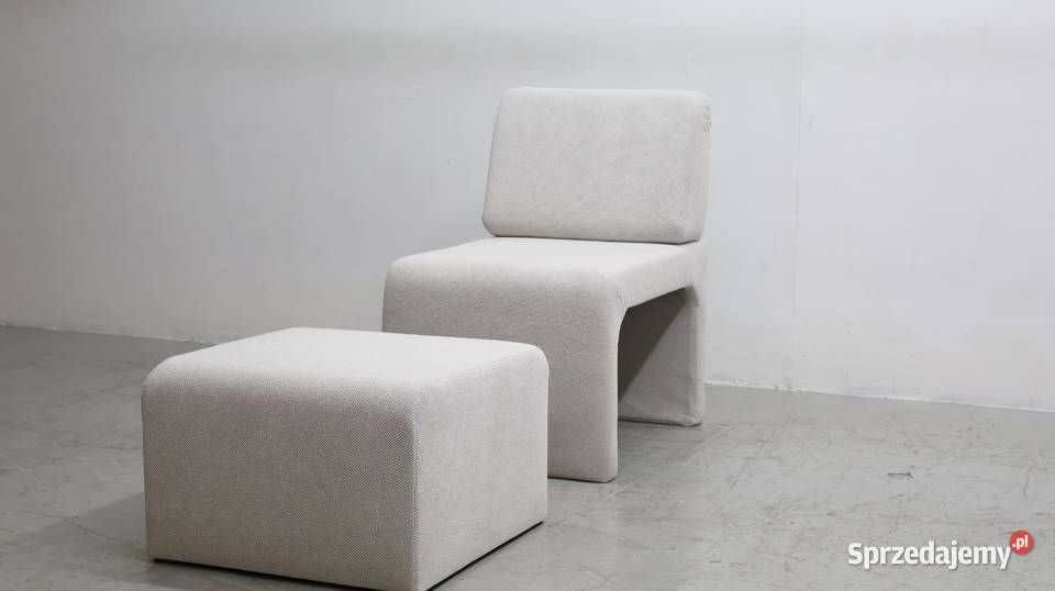 SUF WYGODNY FOTEL pufa OKAZJA salon SZARY Fotele Poznań sprzedam
