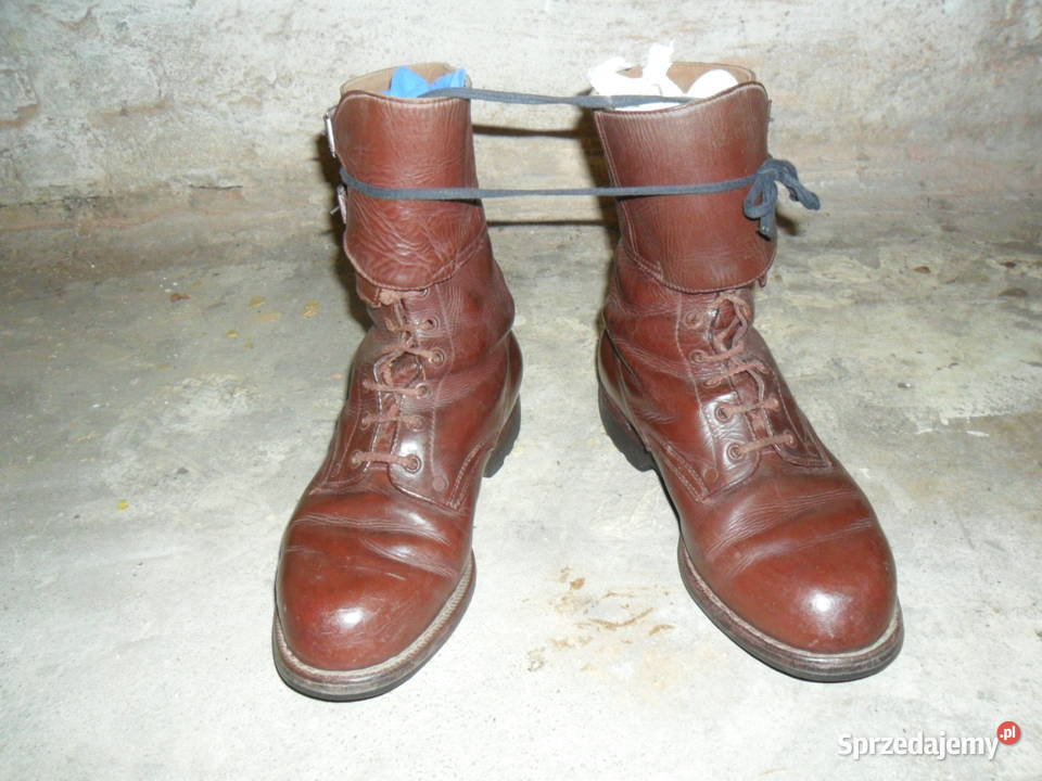 Buty wojskowe 1967 Polskie opinacze desanty 275 Żary