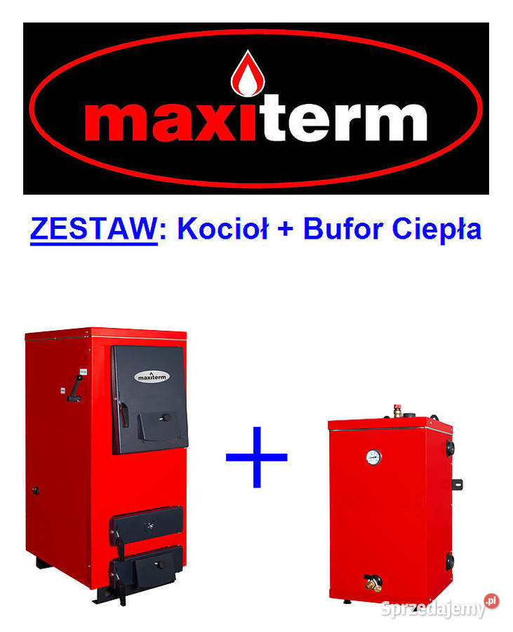 Zestaw Kocioł zasypowy ekoPROFIT 15 kW i Bufor Piece i kominki Koszęcin