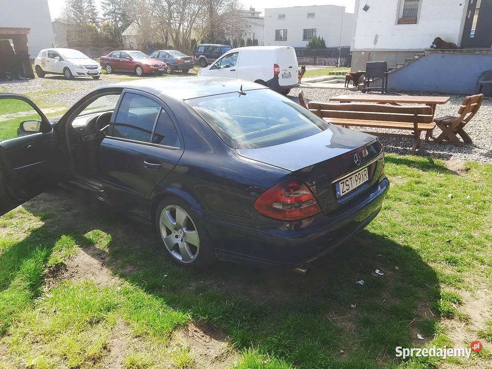 Mercedes w211 22 CDI manual 2004 r zamiana 150KM Łączany sprzedam