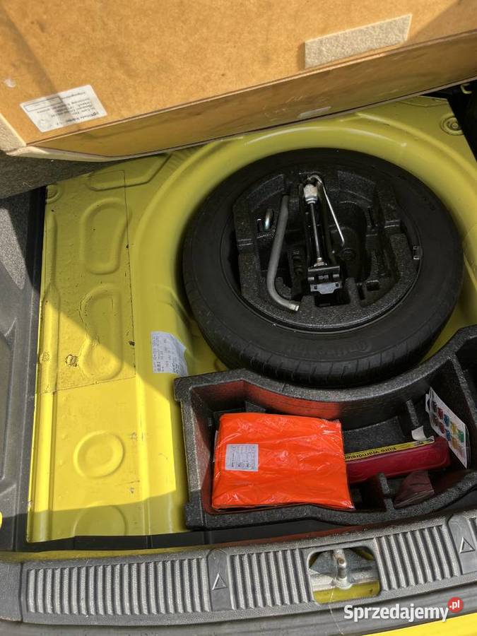 Skoda Fabia Kombi 14 Benzyna 2009 Żółta Faktura małopolskie Kraków