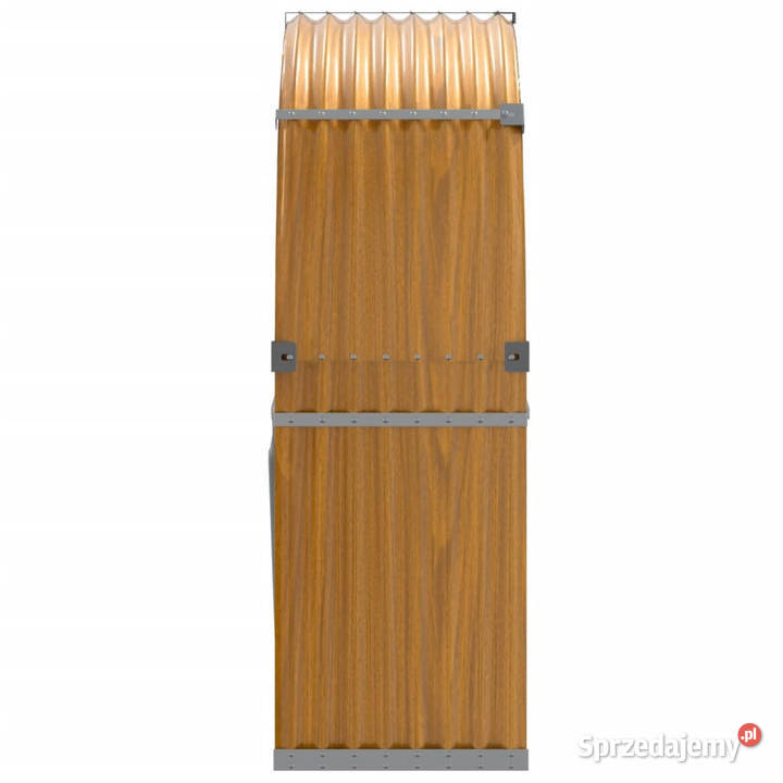 Stojak na drewno jasny brąz 120x45x140 stal Warszawa
