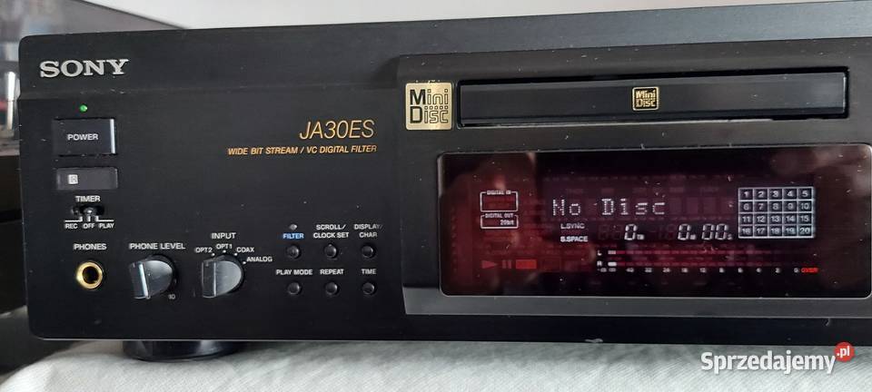 Nagrywarka Minidisc Sony MDSJA30 Warszawa
