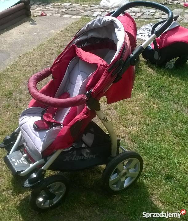 wózek Xlander XA kolor energy czerwony Chodzież sprzedam