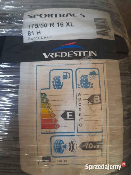 Vredestein para 17550 R16 XL 81H 600 Opony Niemodlin