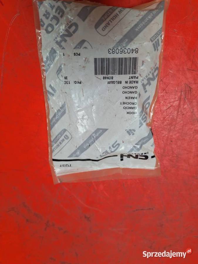 80436083 Hak kombajn Holland lubuskie sprzedam