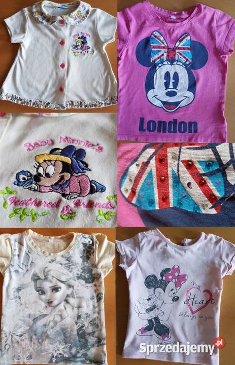 4 Disney koszulka top sweterek bluzka dziewczęca