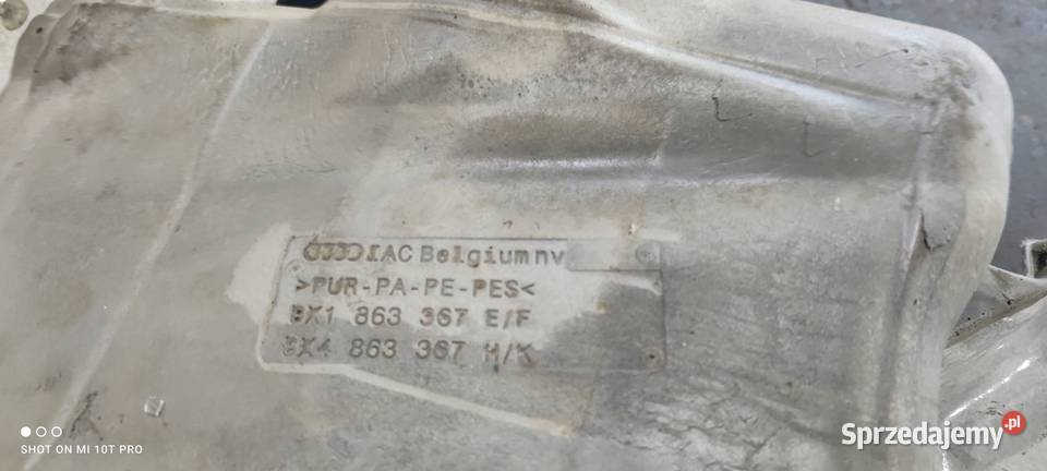 DYWAN WYKŁADZINA AUDI A1 5DRZWI 8X4863367K EU7 Przystajń sprzedam