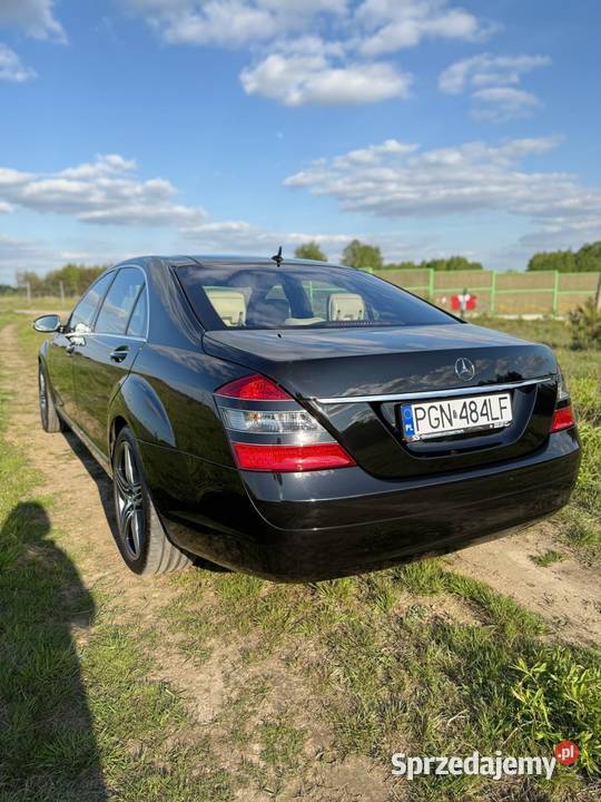 MercedesBenz Klasa S W221 Mercedes S500L 4matic 388KM Łódź