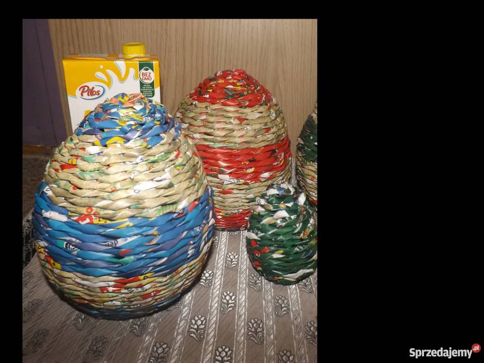 Jajko duże wiklina papierowa Lublin sprzedam