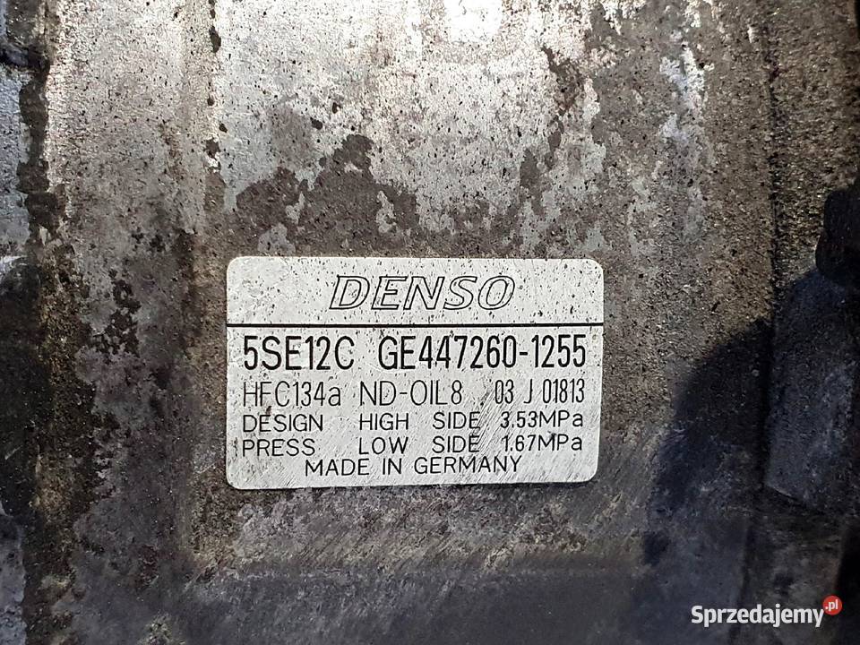 SPRĘŻARKA KLIMATYZACJI Toyota Auris 22 DCAT Chełm sprzedam
