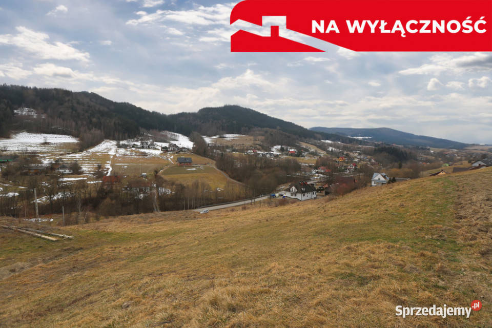 Przestronna działka budowlana w Młyńczyskach asfalt Sprzedaż Młyńczyska